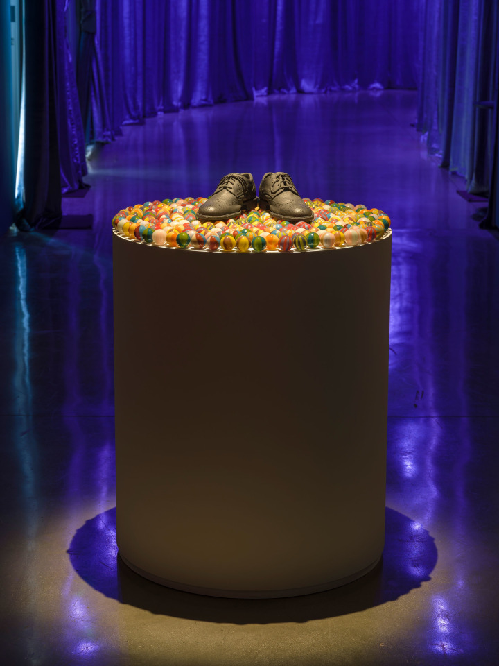 Derek Fordjour, Trepidation, 2025