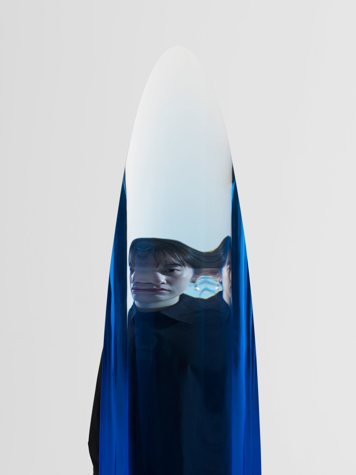 Fred Eversley, Untitled (cylindrical lens), 2023