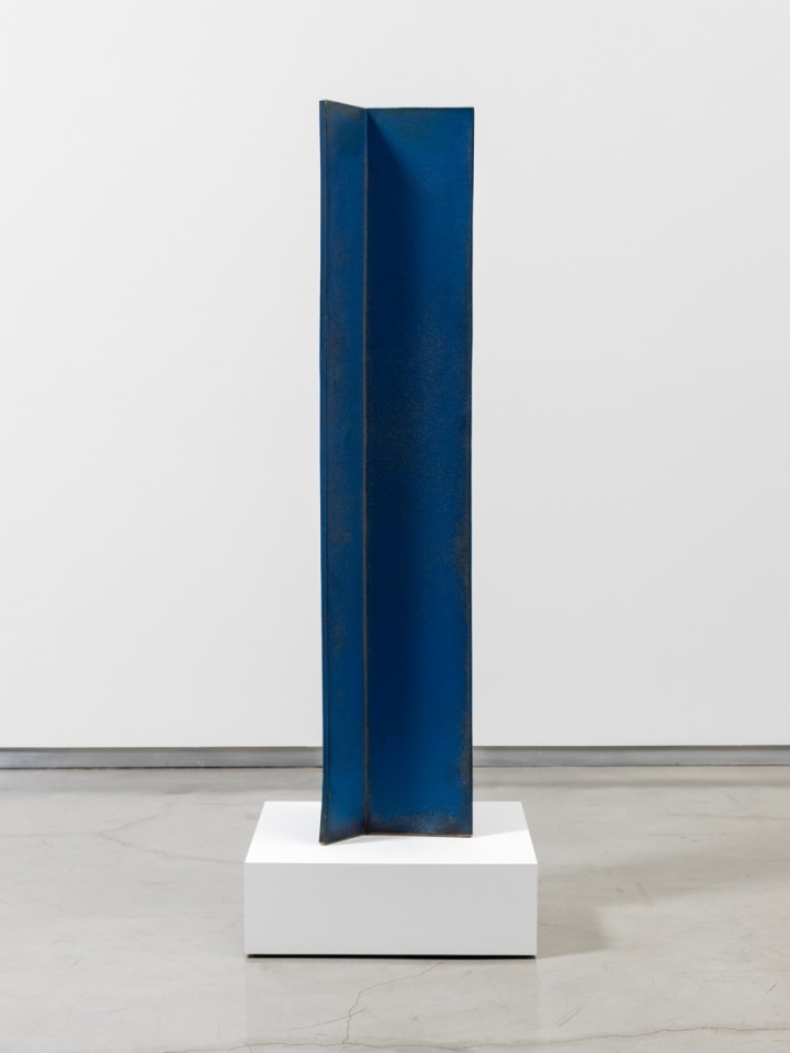 John Mason Vertical Intersection, Blue, 1997