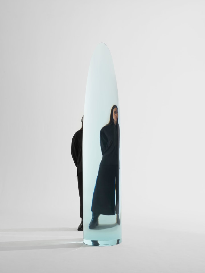 Fred Eversley, Untitled (cylindrical lens), 2023