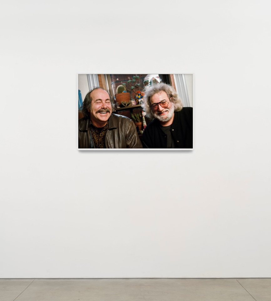 Jay Blakesberg, Robert Hunter and Jerry Garcia at the Grateful Dead Office, San Rafael, CA, 1991 / 2025