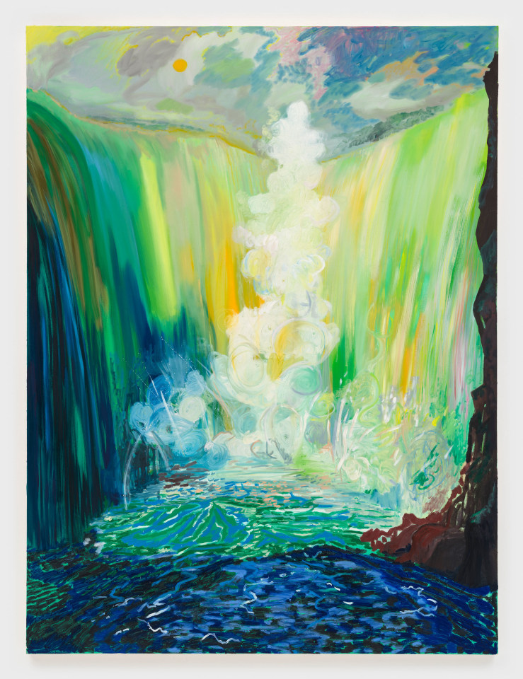 Shara Hughes, Niagara, 2024