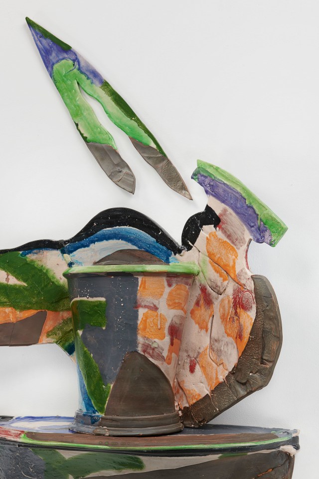 Betty Woodman, Balustrade Relief 6-94, 1994