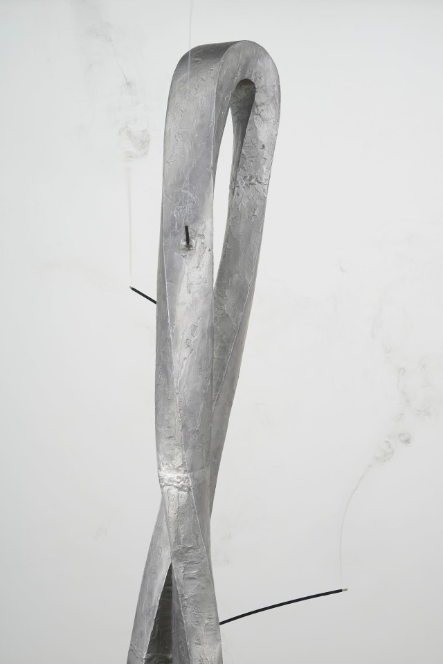 Evan Holloway, Figure with Shadows and Incense, 2021