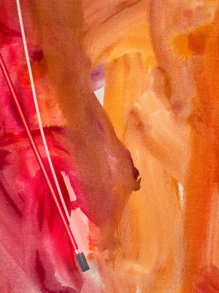 Mary Weatherford the light in Lancaster, 2014