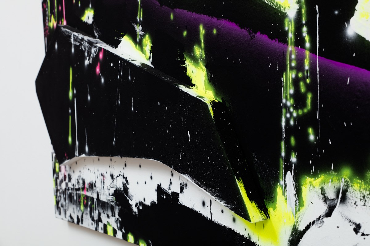 Aaron Curry Evasive Maneuvers, 2015