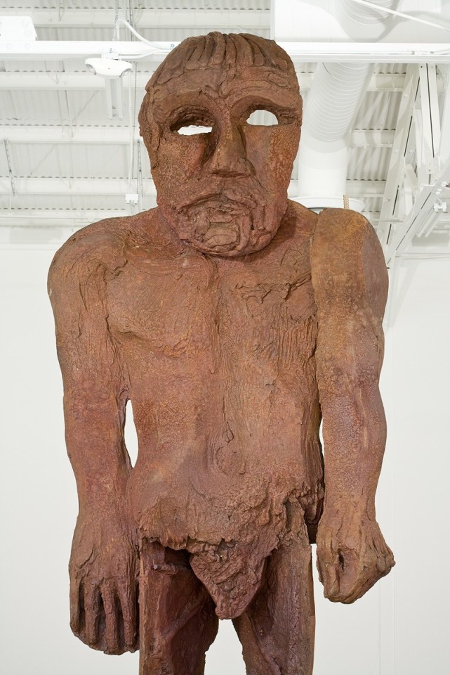 Thomas Houseago Untitled (Red Man), 2008&nbsp;(detail)