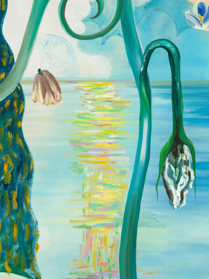 Shara Hughes, Pearly Gates, 2025