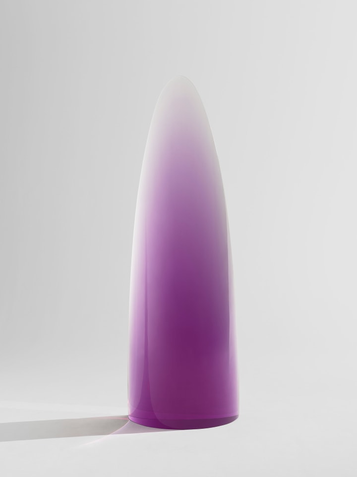 Fred Eversley, Untitled (cylindrical lens), 2022