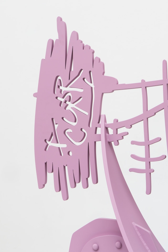 Aaron Curry, Purple Painting, 2022