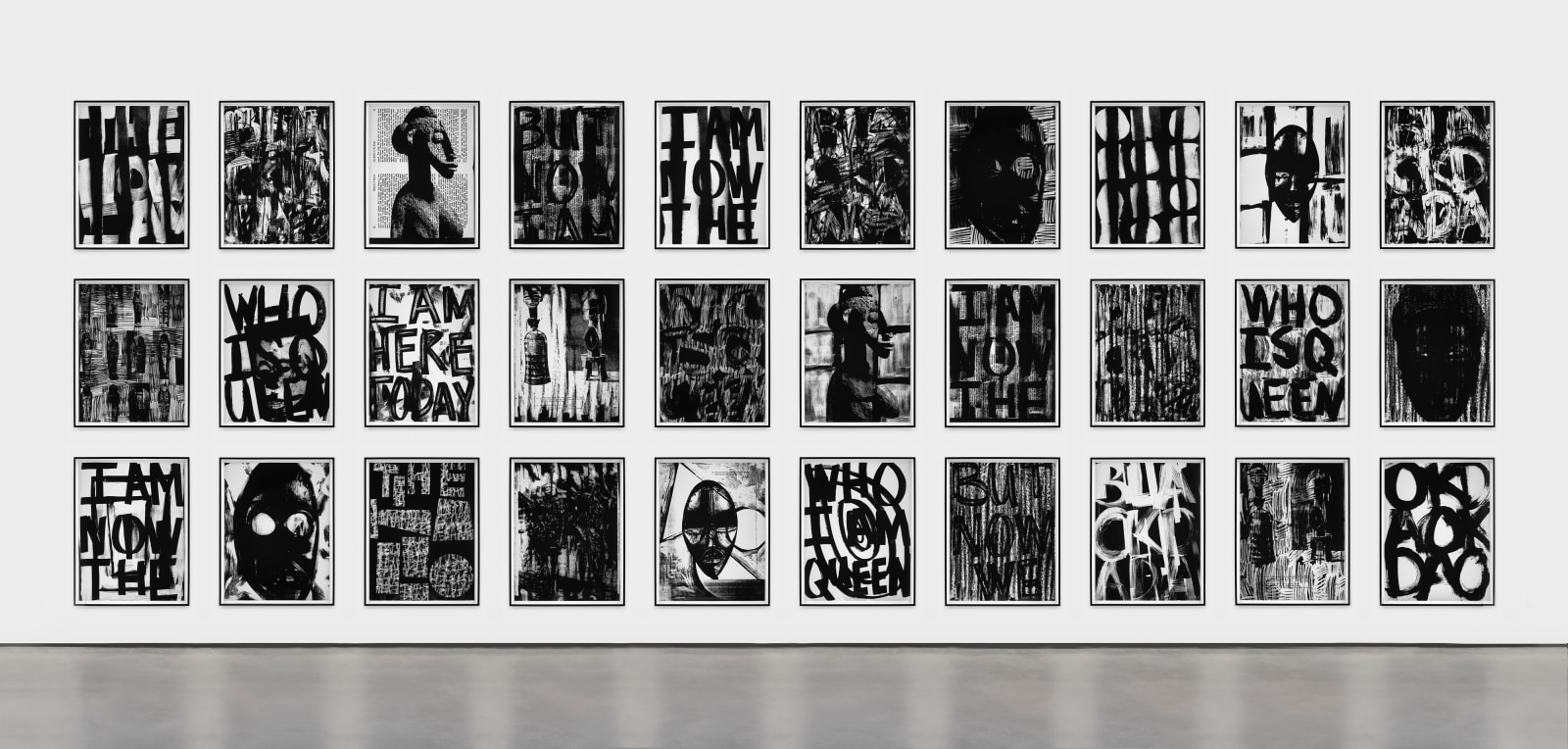 Adam Pendleton, The Now I Am/But Now I Am, 2020