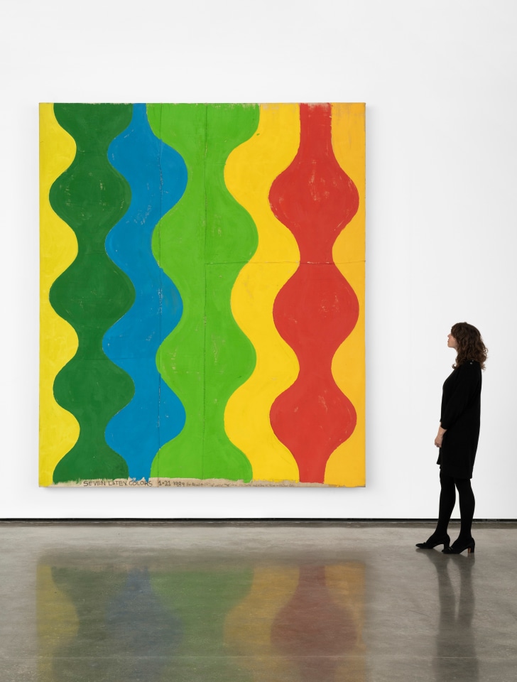 Chris Martin, Seven latex colors, 1989