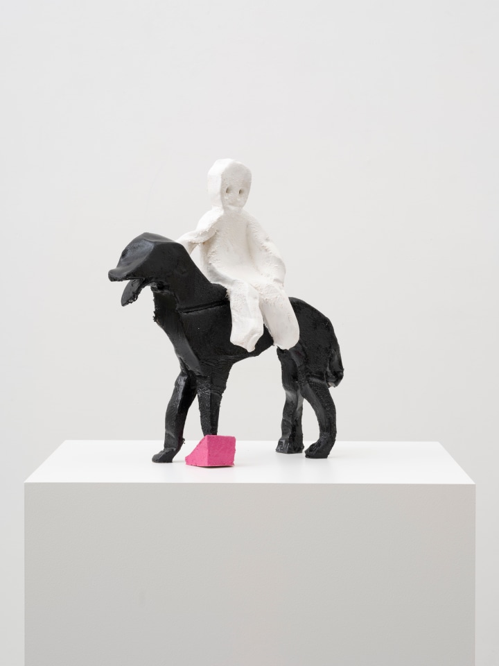 Valentin Carron, Baby and Dog, 2022