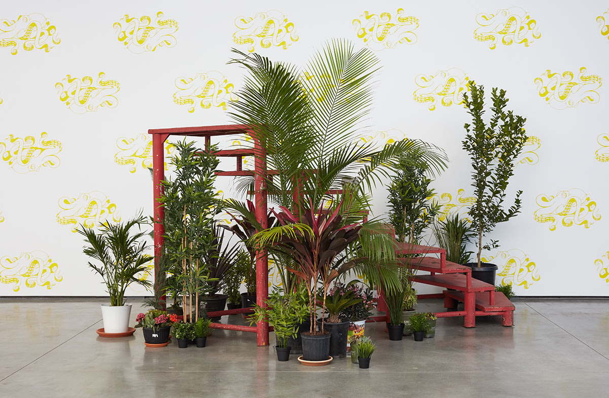 John Armleder Channel, (Furniture Sculpture), 2017