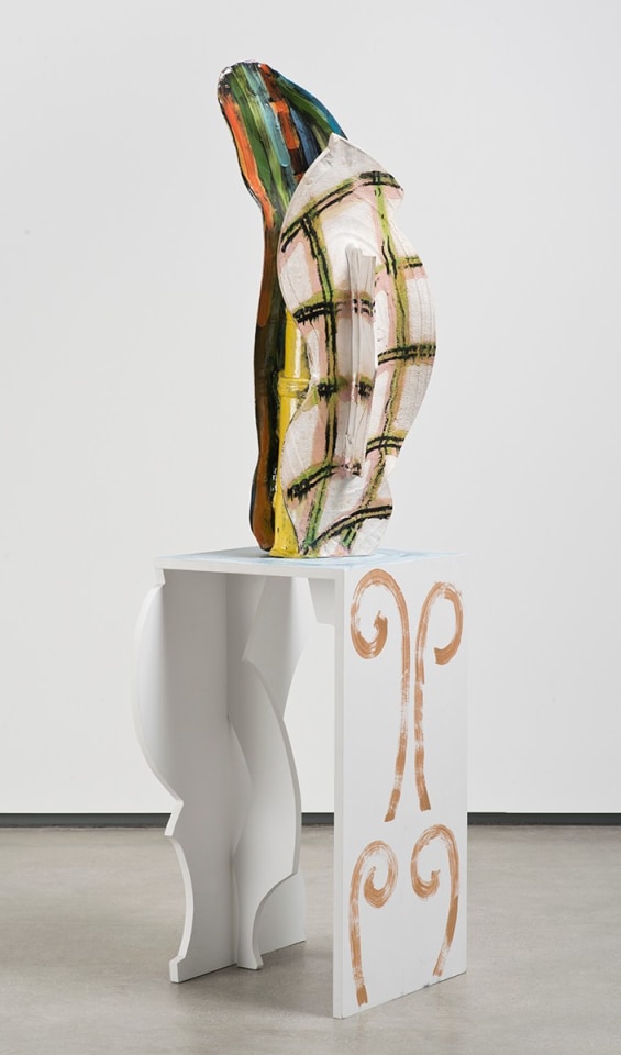 Betty Woodman Vase Upon Vase: Plaid Kimono, 2008 - 2010