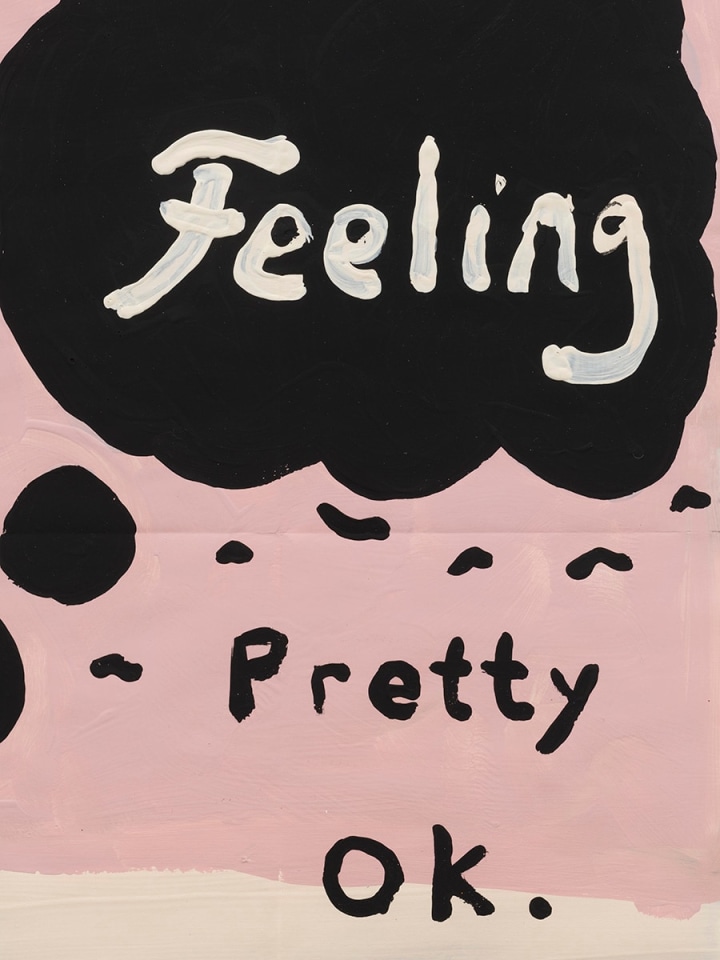 Joel Mesler, Untitled (Feeling Pretty OK), 2020
