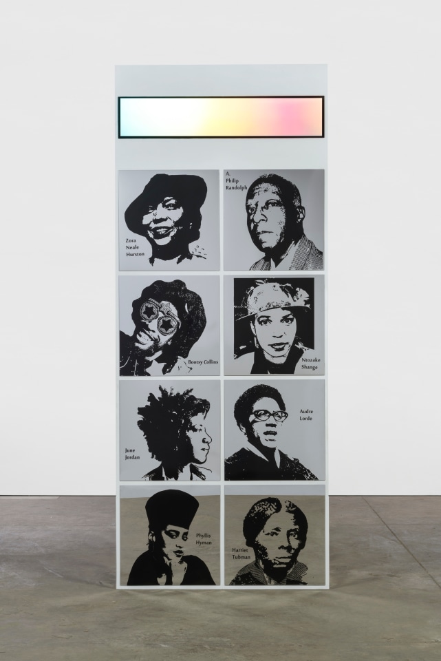 Lauren Halsey The Black History Wall Of Respect, 2020