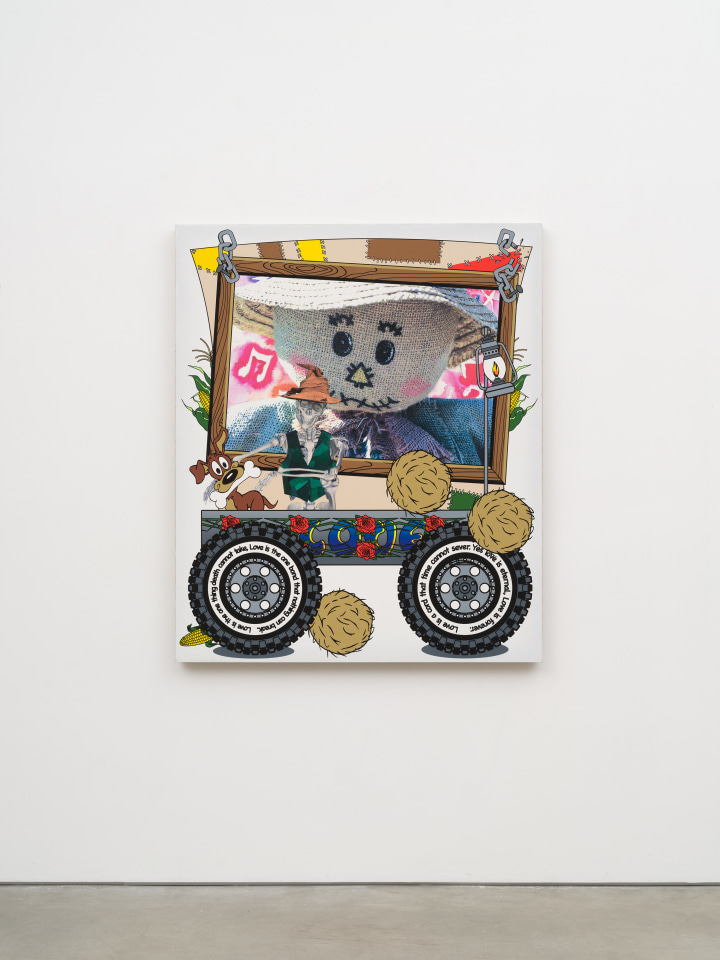 Elijah Funk &amp;amp; Alix Ross (Online Ceramics), Scarecrow staring