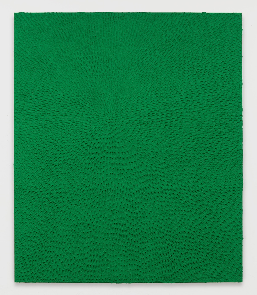 Jennifer Guidi Capitol Creek B (Green Sand SF #2G Mandala, Green Ground), 2017