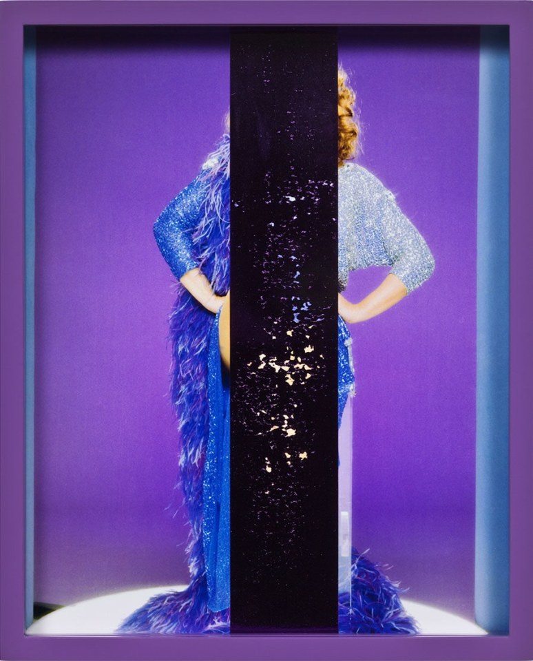 Elad Lassry Untitled (Purple Bar), 2009