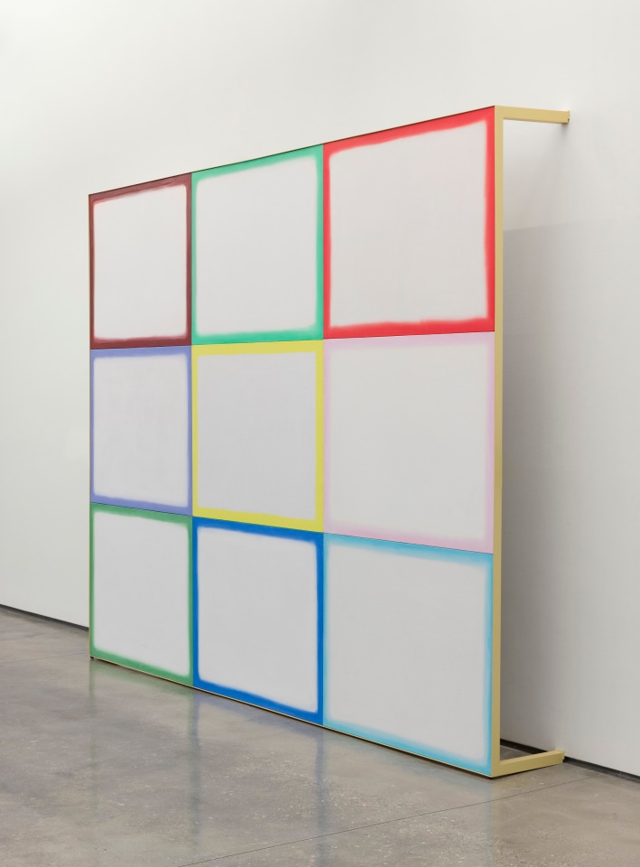 Andrea B&uuml;ttner, Untitled (Painted Ceiling), 2020