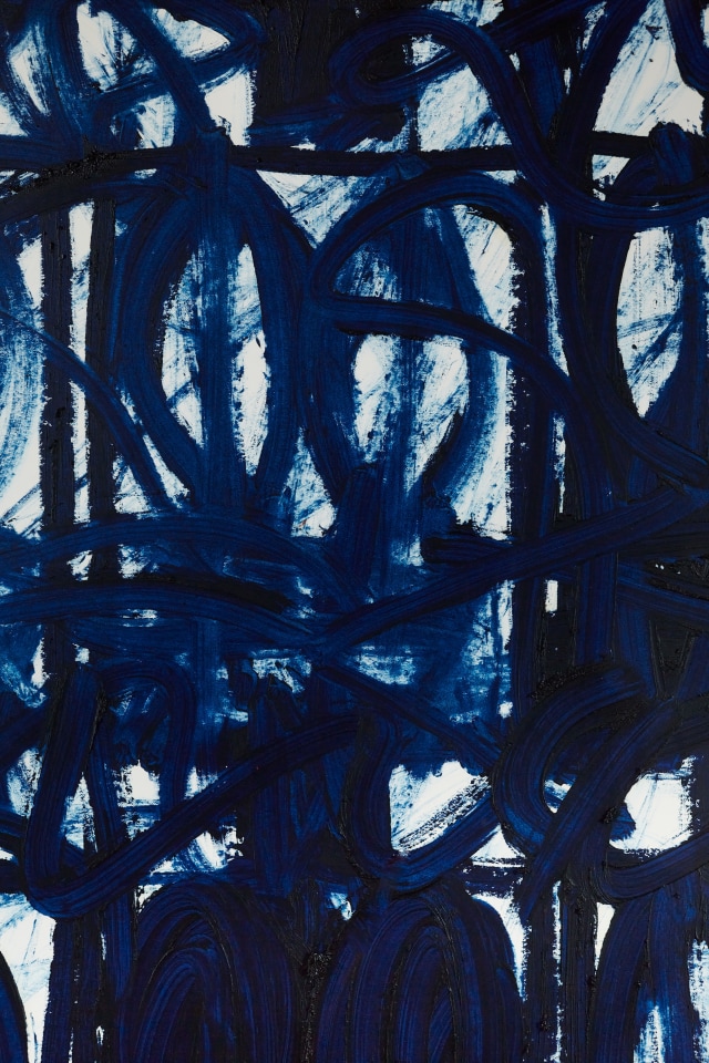 Rashid Johnson, Untitled Anxious Bruise Drawing, 2021