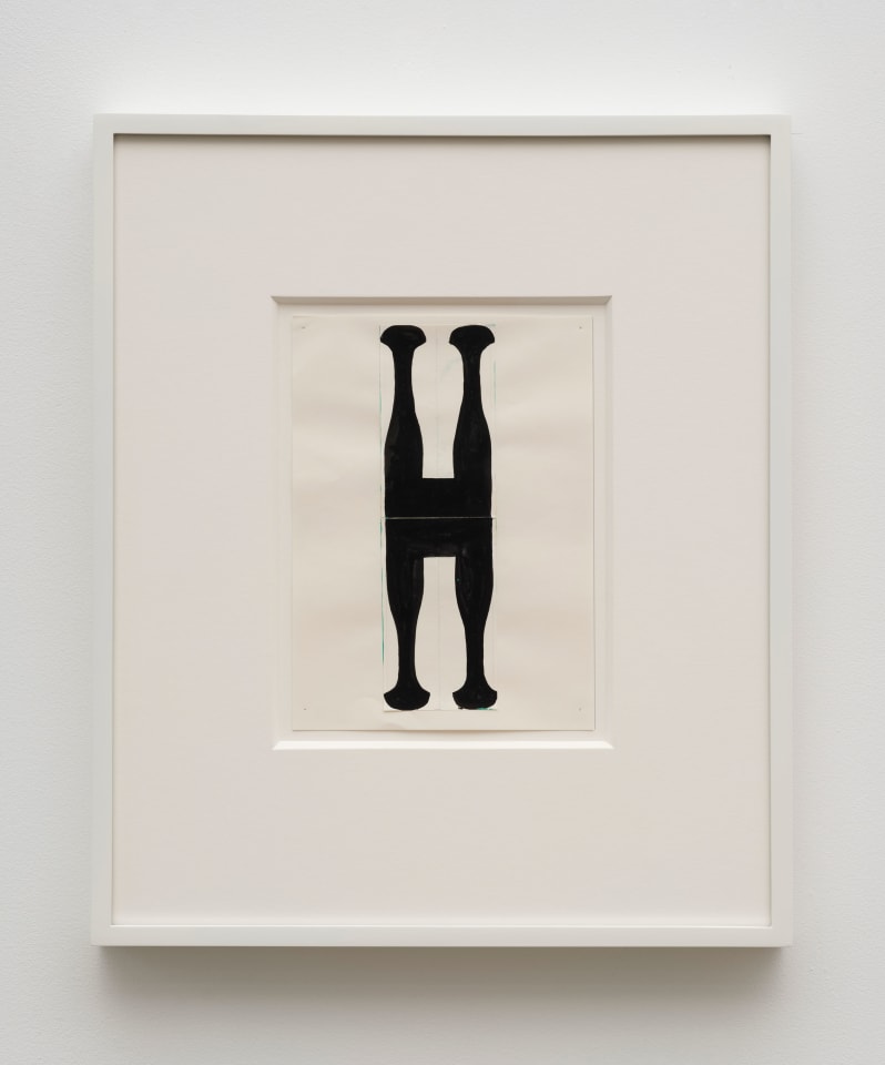 Ricky Swallow, Shaker Peg Form (&lsquo;H&rsquo;), 2015