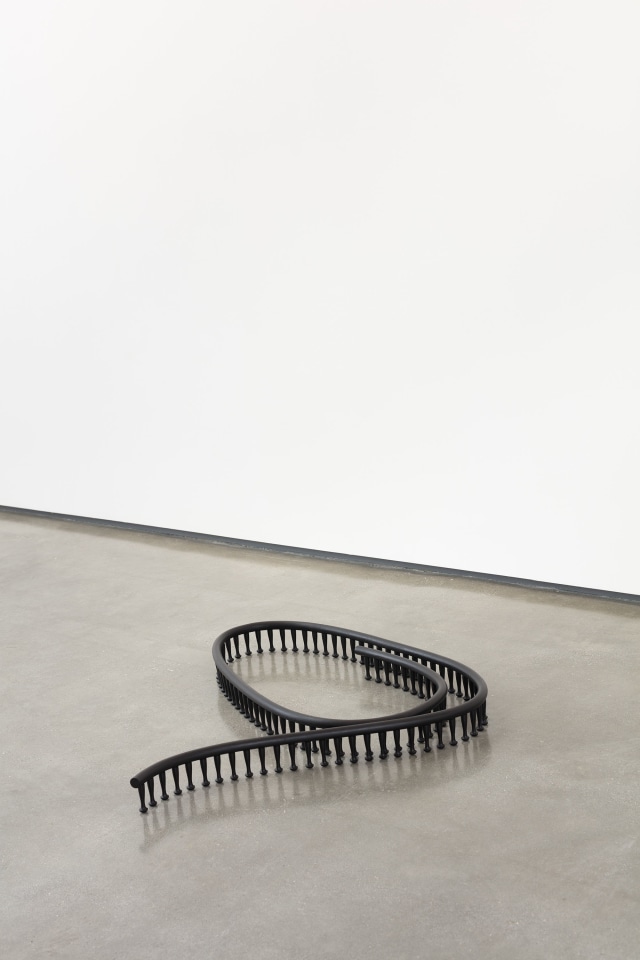 Ricky Swallow, Floor Sculpture with Pegs #2, 2018