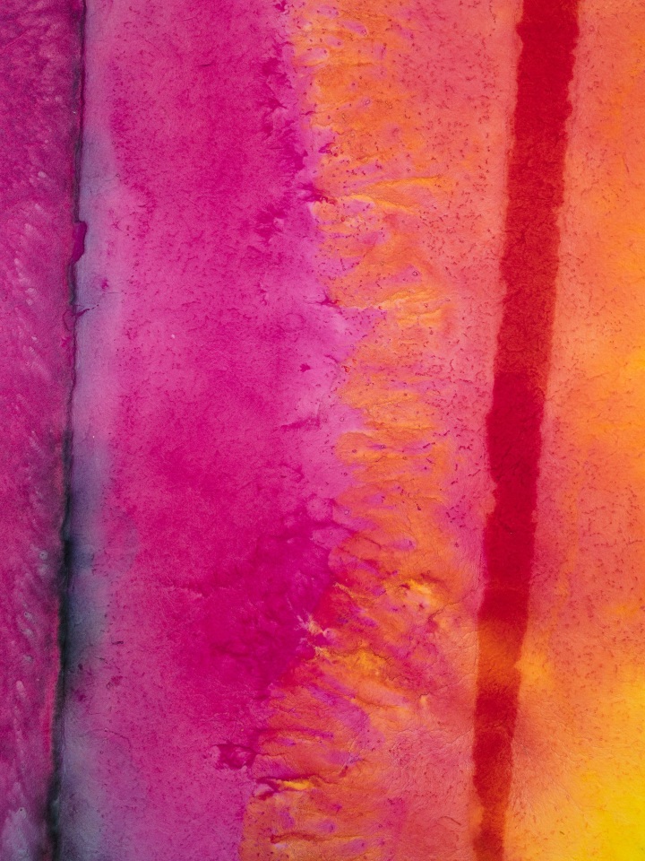 Sam Gilliam, Run III, 2014