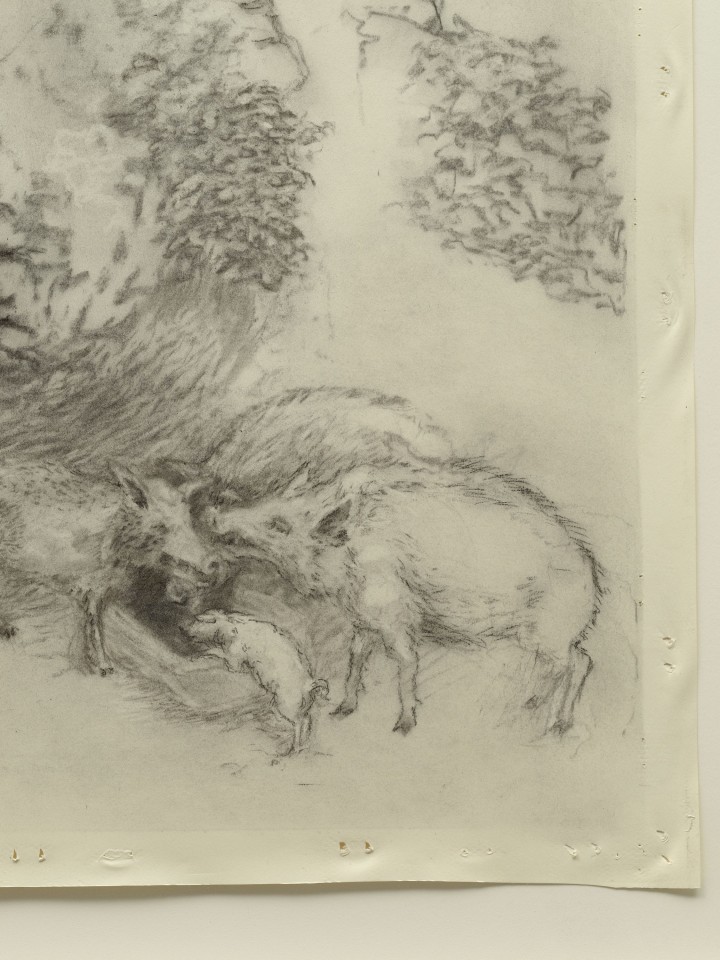 Jared Buckhiester, Lazarus (or) I see him now from the kitchen window struggling with the Mermaid Rose, 2023