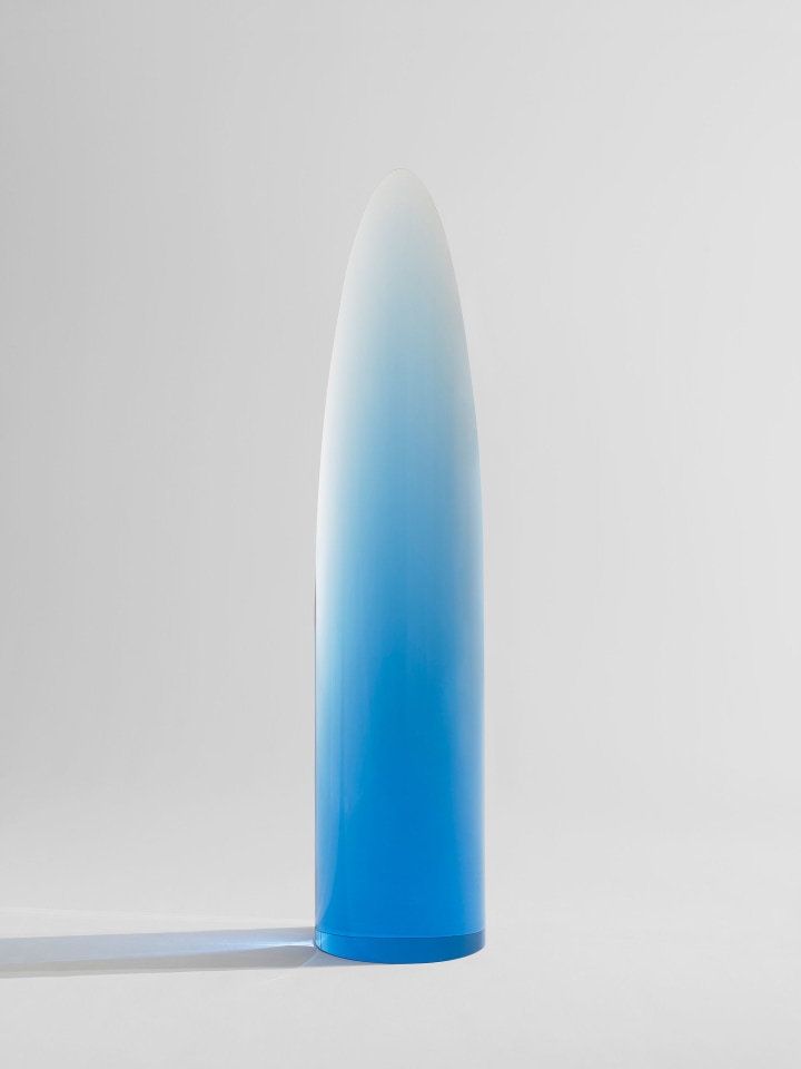 Fred Eversley, Untitled (cylindrical lens), 2023