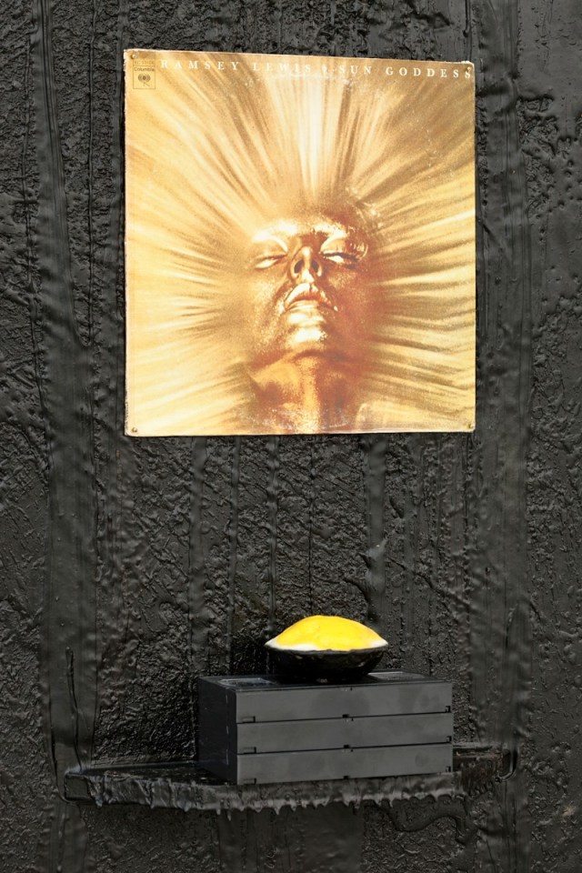 Rashid Johnson Sun Goddess, 2009&nbsp;(detail)