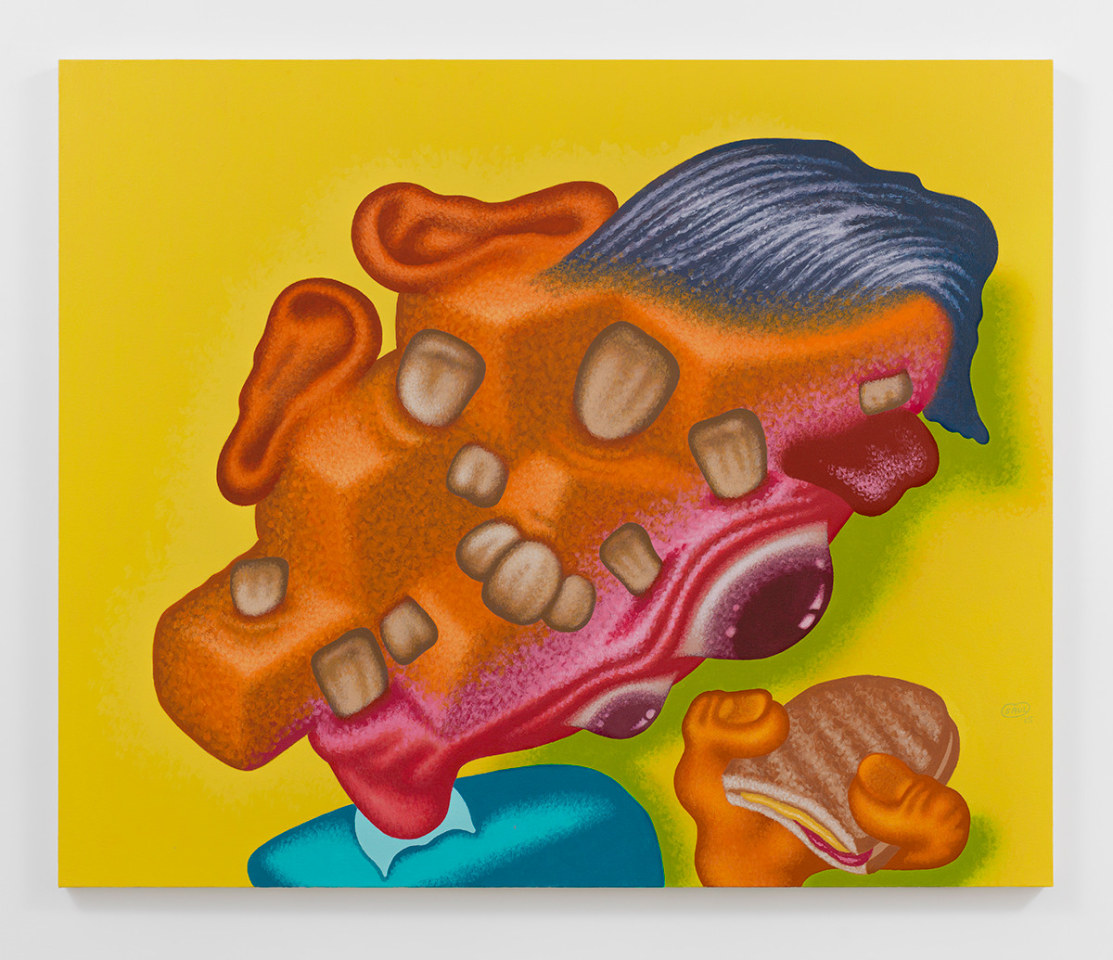 Peter Saul Lunchtime, 2014