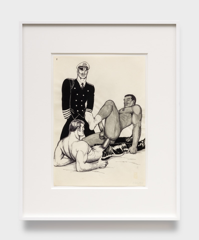 Tom of Finland, Untitled (from Kake vol. 19 - &quot;Curious Captain&quot;), 1975