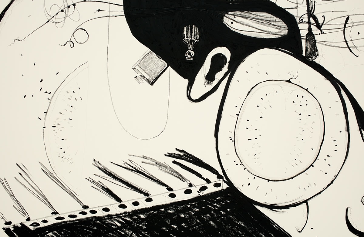 Calvin Marcus Automatic Drawing #4, 2015