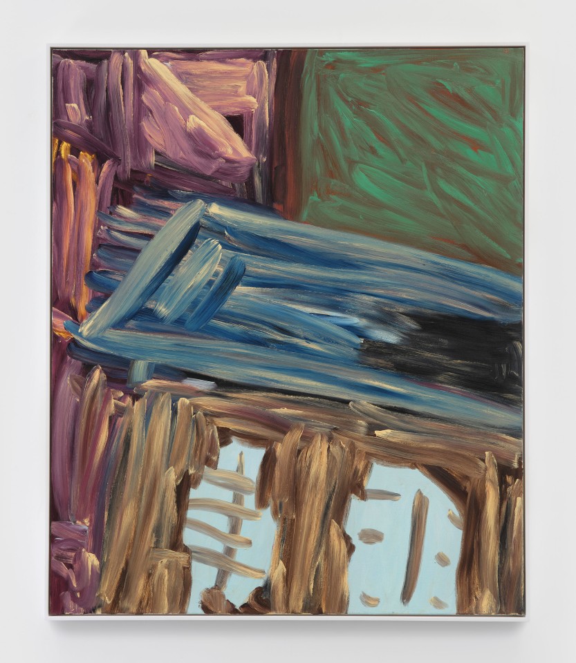 Martha Diamond, Blue Roof, 1984