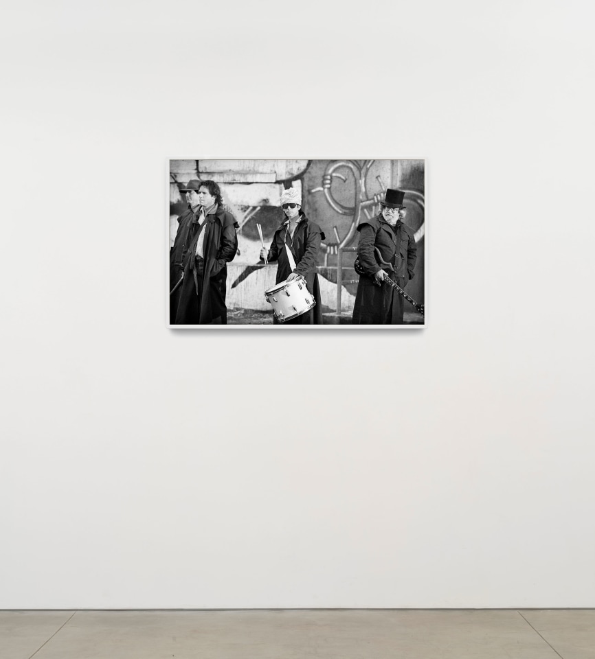 Jay Blakesberg, Grateful Dead on the set of &ldquo;Throwing Stones&rdquo; music video, Oakland, CA, 1987 / 2025