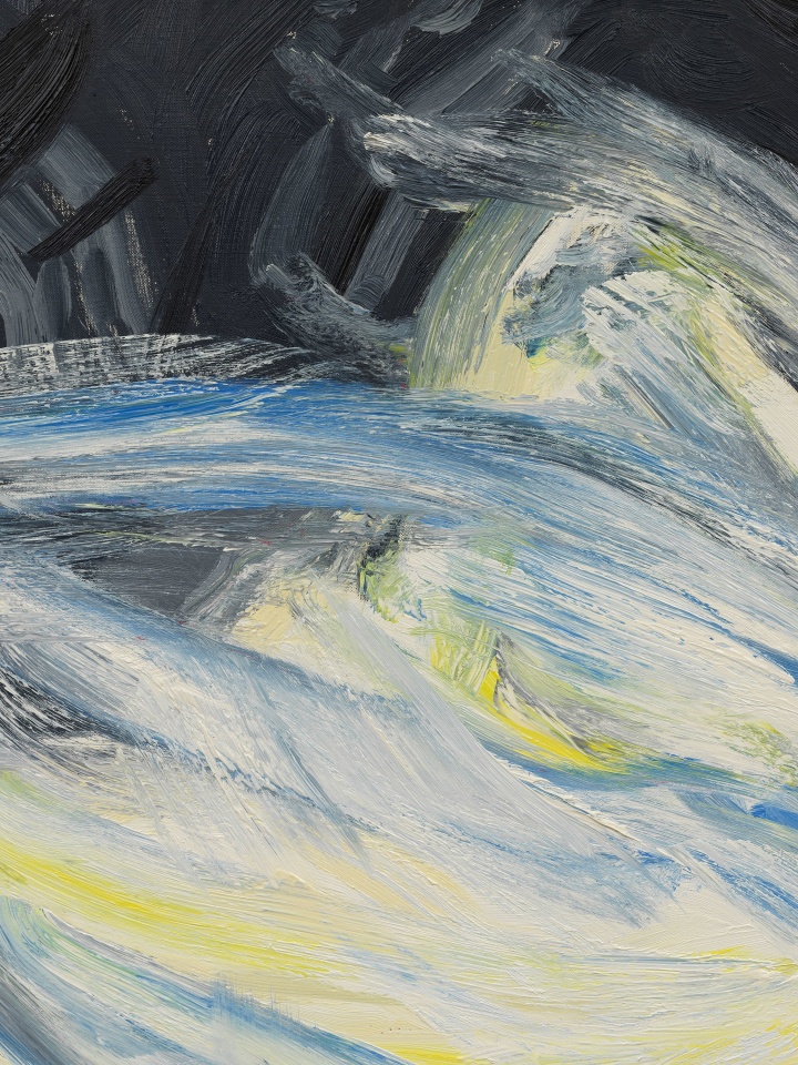 Martha Diamond, Light Between Apartment Buildings, 1991