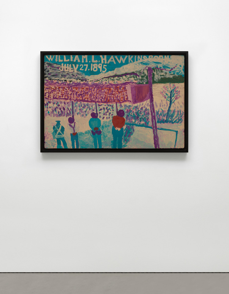 William Hawkins, Three Hanging Men, 1985