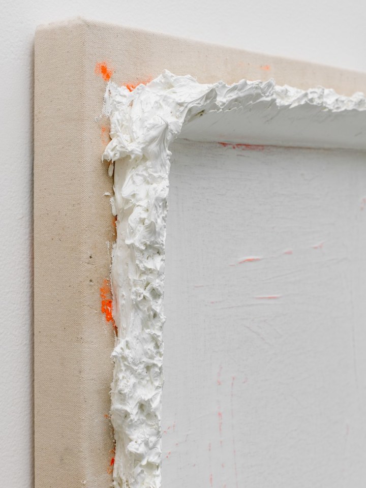 Andrew Dadson Untitled &ldquo;White/Red/Orange/Yellow/Green/Blue/Purple/Pink Re-stretched&rdquo;, 2013