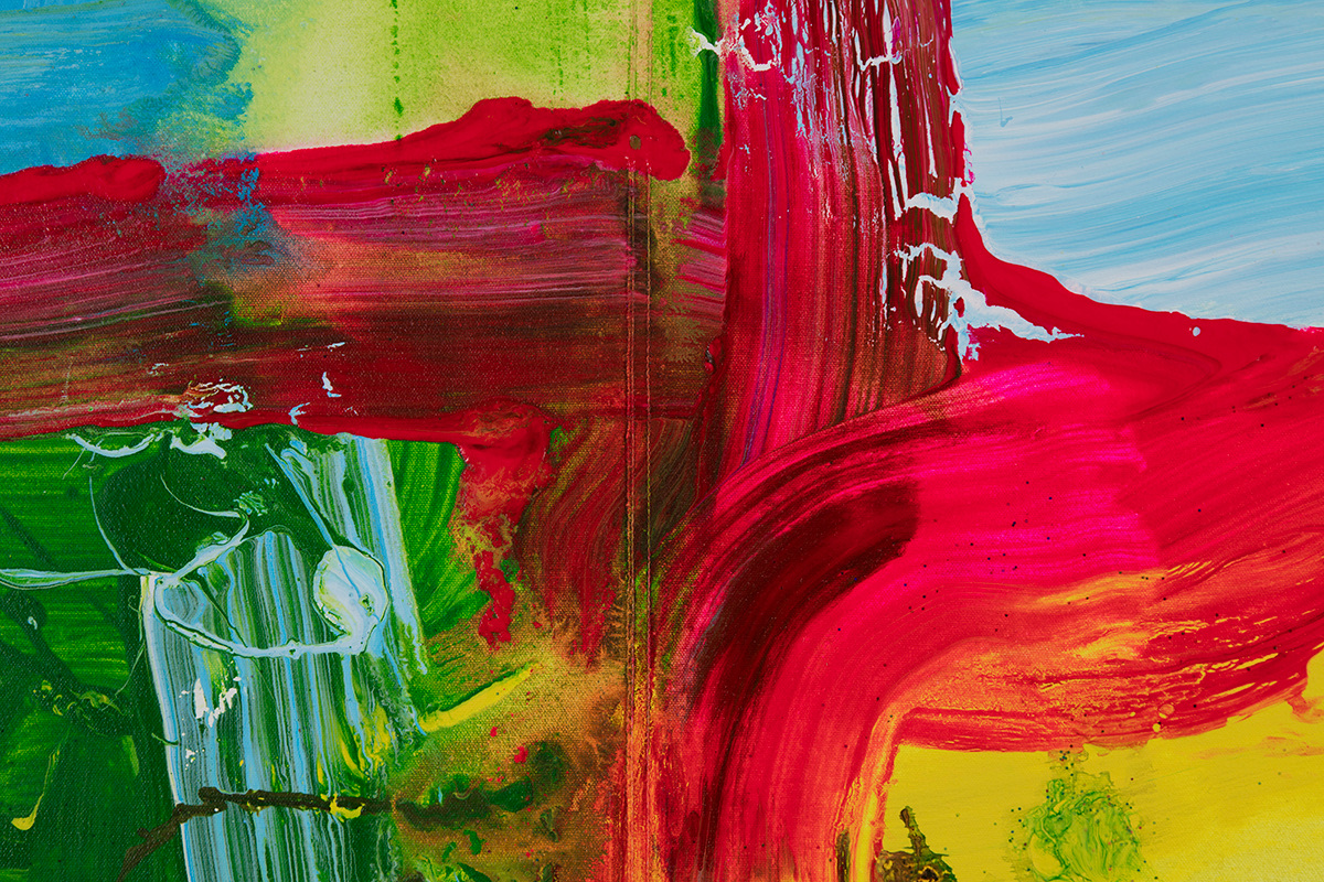 Chris Martin Catskill Painting 1, 2016