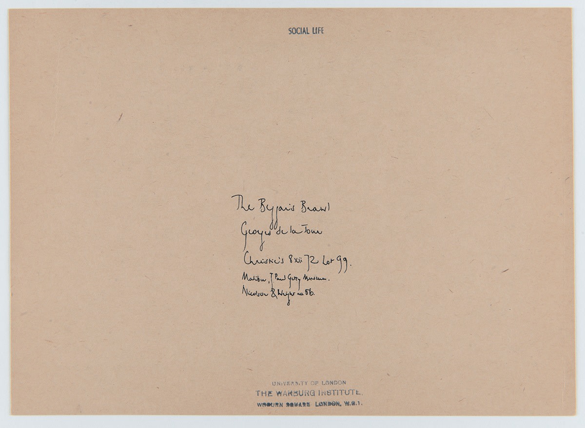 Andrea B&uuml;ttner Selected images of beggars sourced from auction catalogues in the archive of the Aby Warburg Institute, London, 2015-2016