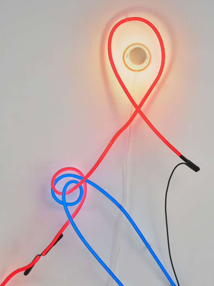 Keith Sonnier, Neon Wrapping Incandescent VI, 1968