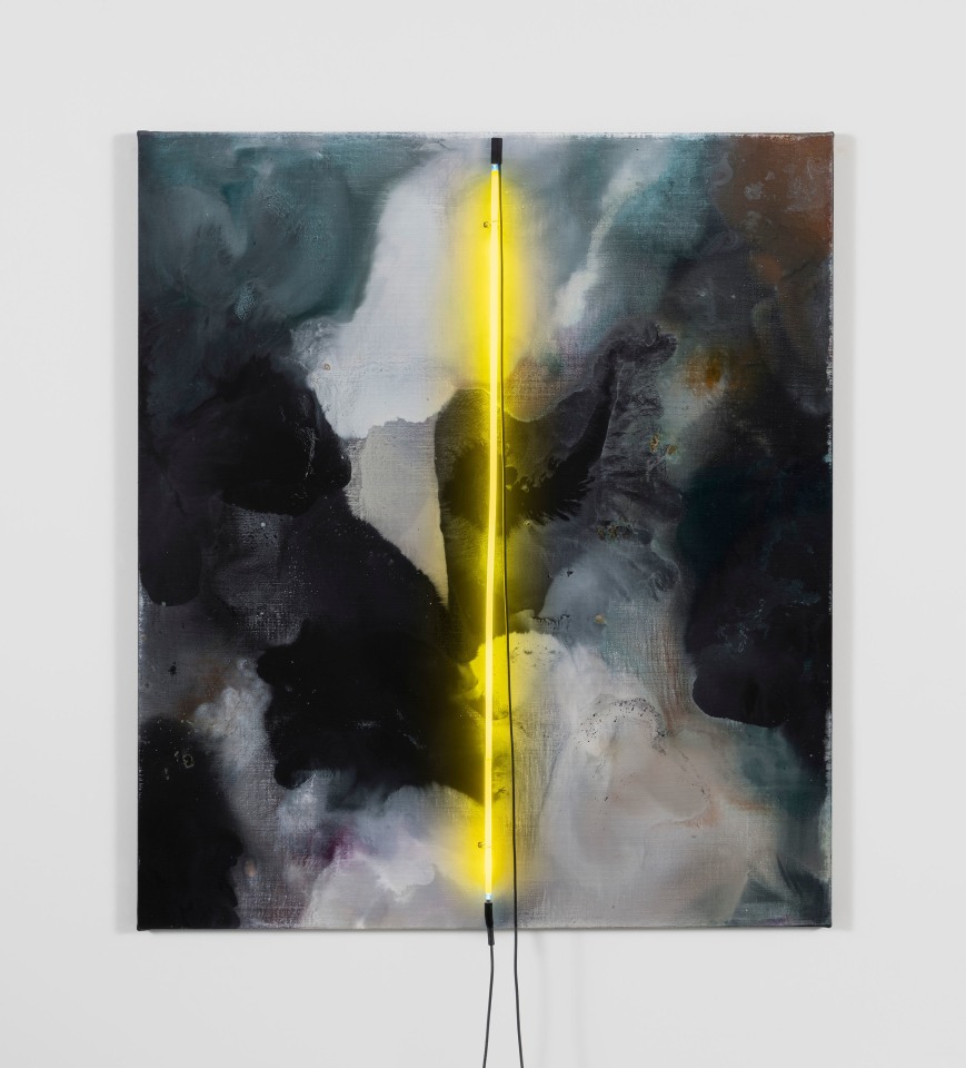 Mary Weatherford, Agate, 2025