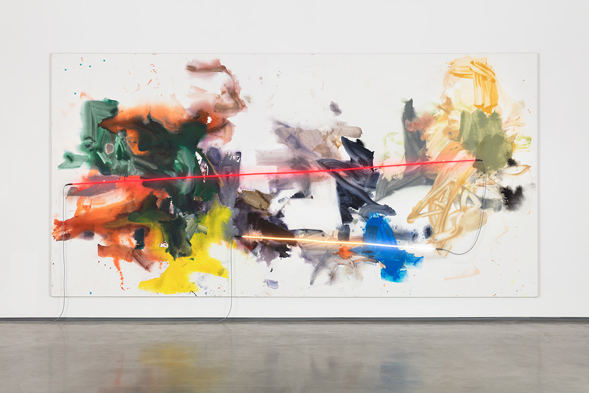 Mary Weatherford City, 2017