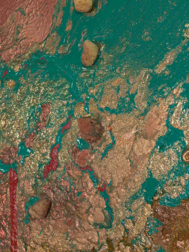 John Armleder Quibble, 2018