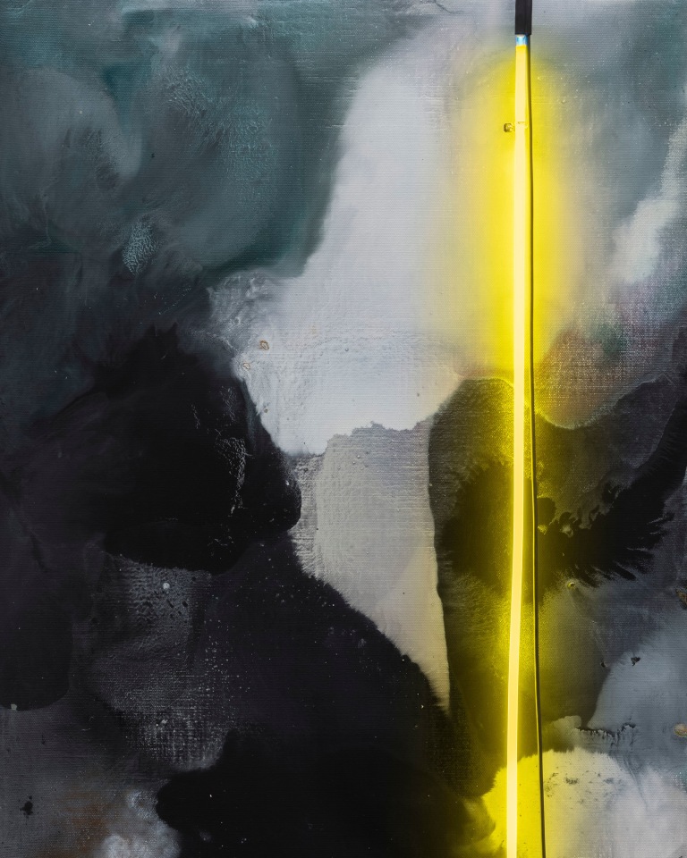 Mary Weatherford, Agate, 2025