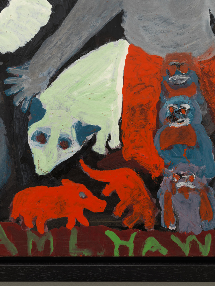 William Hawkins, Nine Faces of Modern Man, 1984