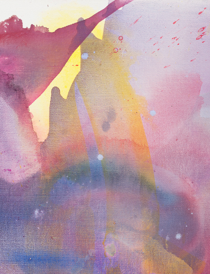 Mary Weatherford, The Reef, 2021