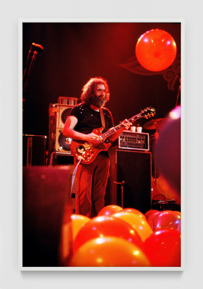 Jay Blakesberg, Jerry Garcia performing at the Oakland Civic Auditorium, Oakland, CA, 1980 / 2025